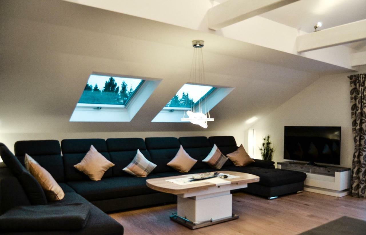 Tannenblick-Franken Appartement Egloffstein Buitenkant foto