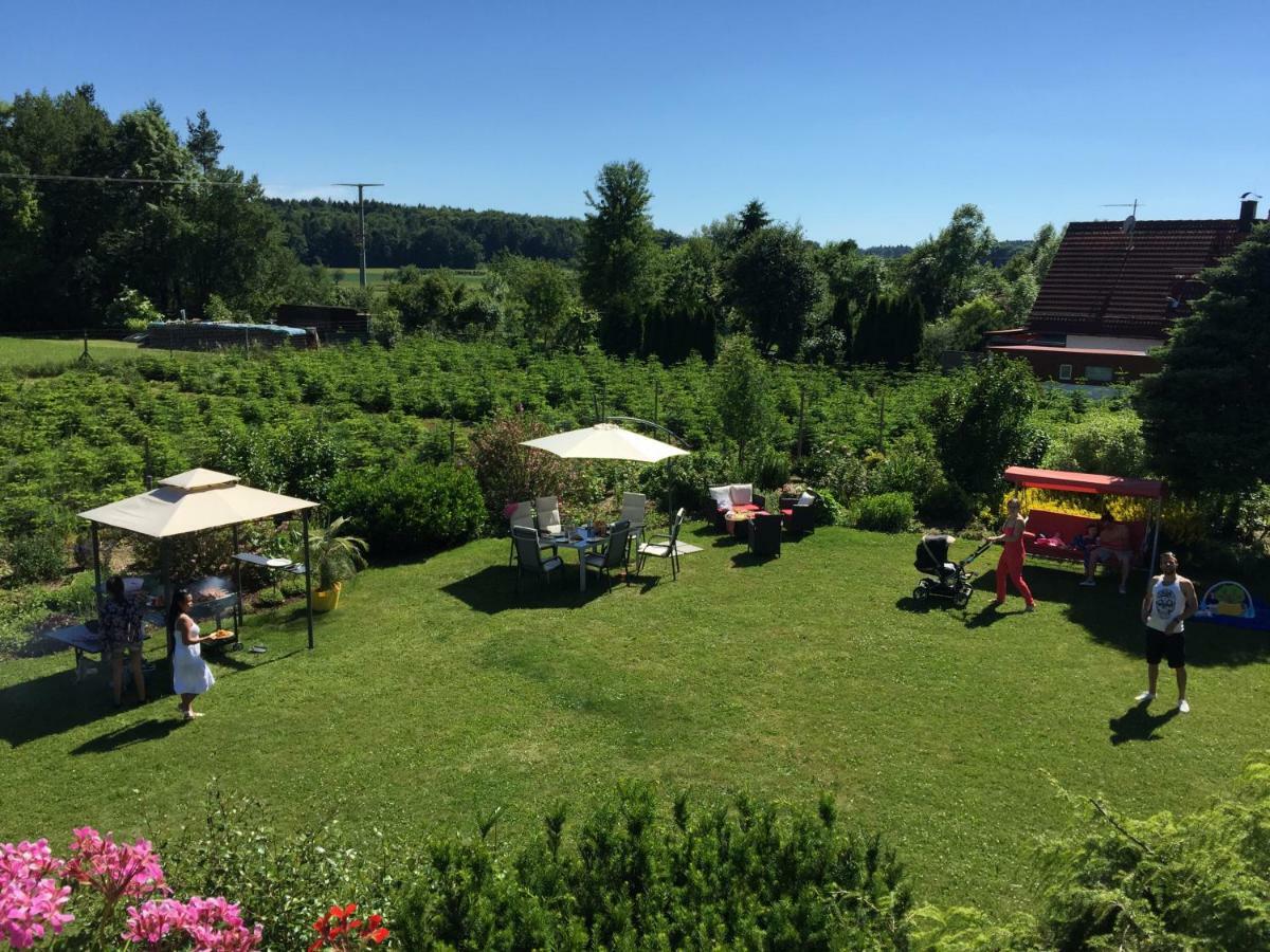 Tannenblick-Franken Appartement Egloffstein Buitenkant foto